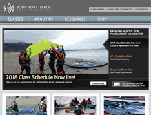 Tablet Screenshot of bodyboatblade.com